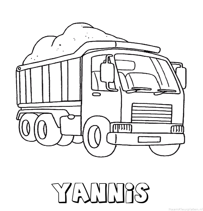 Yannis vrachtwagen
