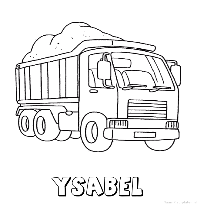Ysabel vrachtwagen