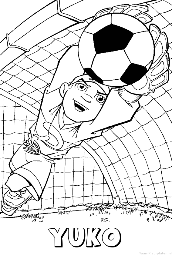 Yuko voetbal keeper