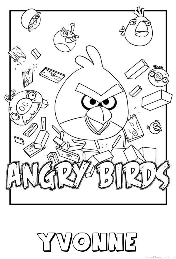 Yvonne angry birds