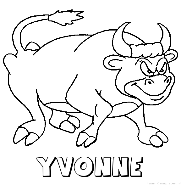 Yvonne stier kleurplaat