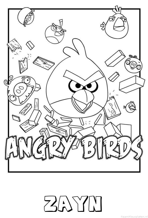 Zayn angry birds