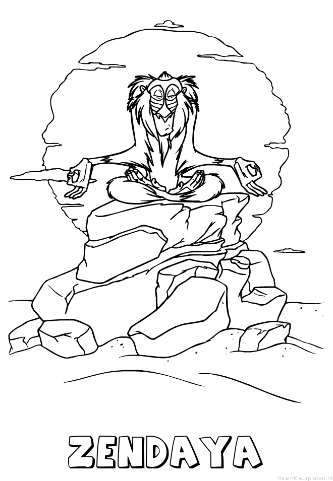 Zendaya de leeuwenkoning 2