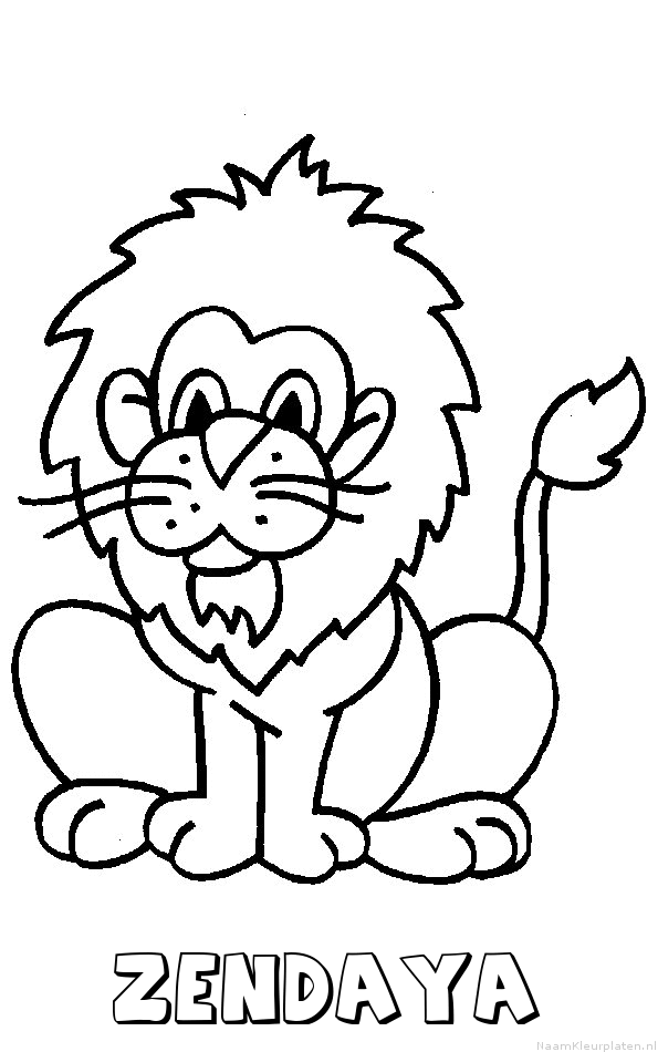 Zendaya leeuw