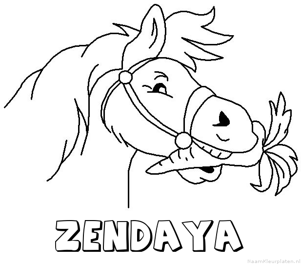 Zendaya paard van sinterklaas