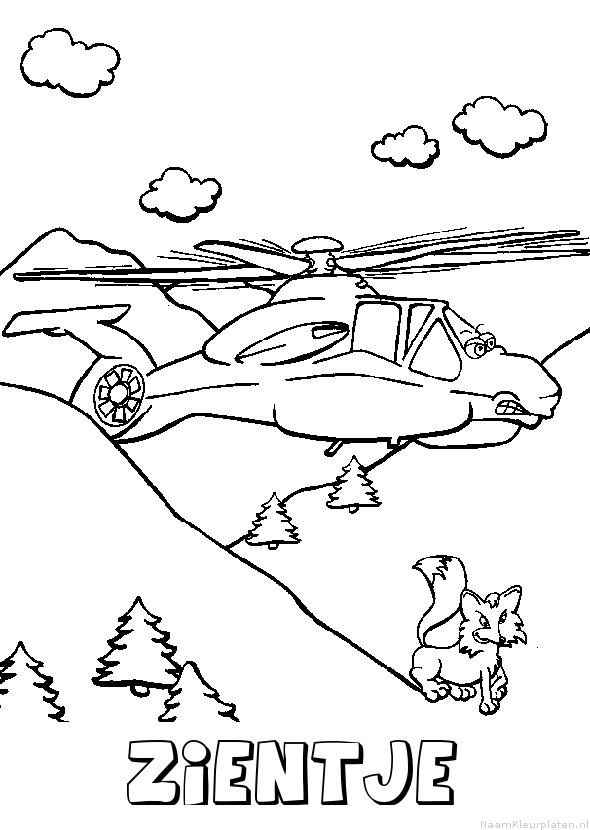 Zientje helikopter